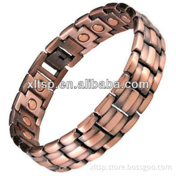 T1689 Bio Magnetic Heavy Copper Bracelets in Stainless Steel
